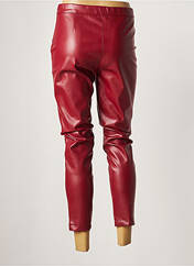 Pantalon 7/8 rouge B.YU pour femme seconde vue