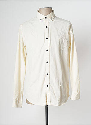 Chemise manches longues manches longues beige DSTREZZED homme