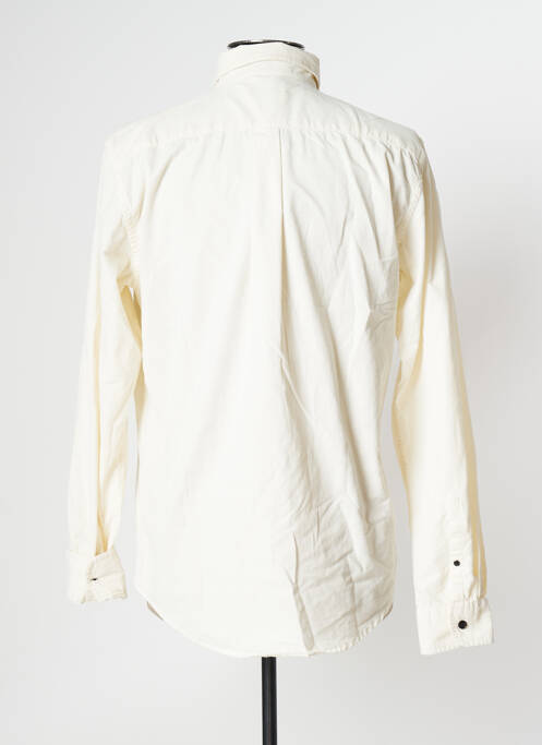 Chemise manches longues beige DSTREZZED pour homme