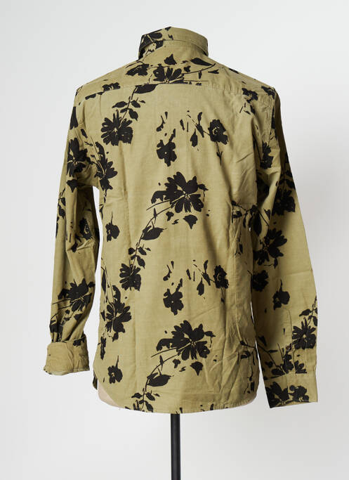 Chemise manches longues vert DSTREZZED homme