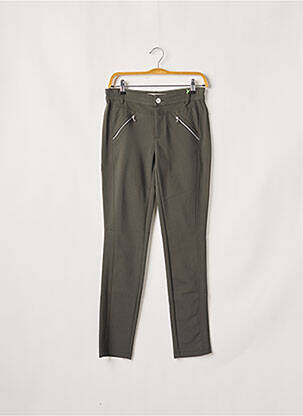 Pantalon slim vert STREET ONE femme