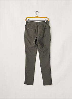 Pantalon slim vert STREET ONE femme