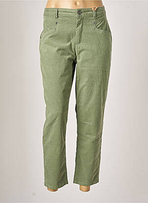 Pantalon slim vert STREET ONE pour femme