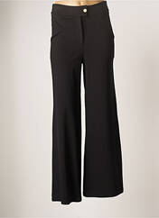 Pantalon large noir SCARLET ROOS pour femme seconde vue