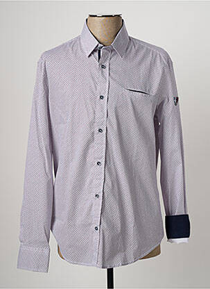 Chemise manches longues blanc CAMBE pour homme