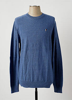 Pull bleu CAMBE pour homme