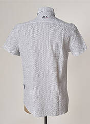 Chemise manches courtes blanc CAMBE pour homme seconde vue