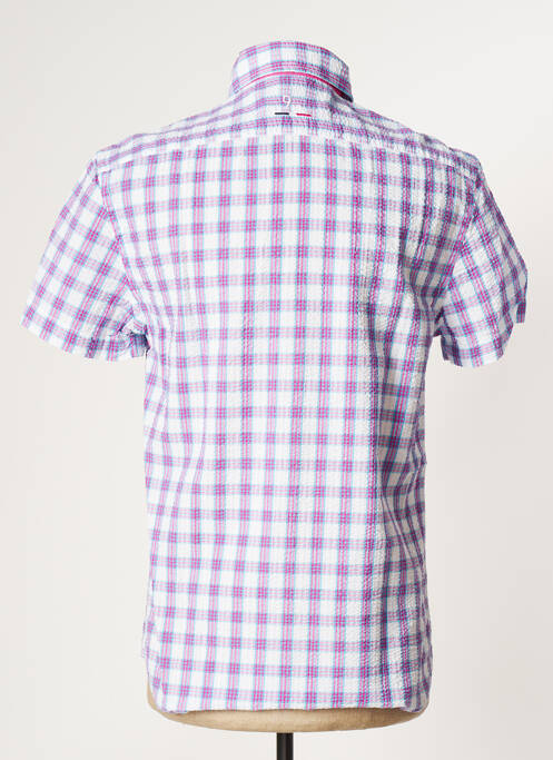 Chemise manches longues rose CAMBE pour homme