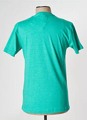 T-shirt vert CAMBE pour homme seconde vue