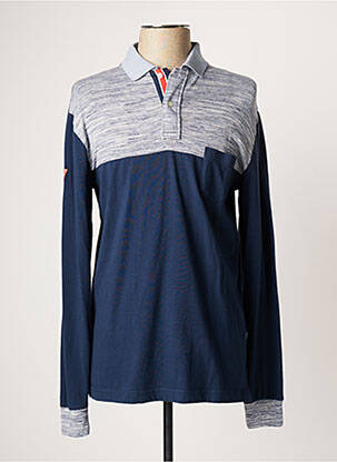 Polo bleu CAMBERABERO pour homme