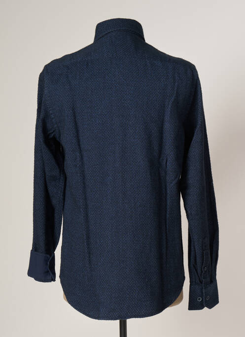 Chemise manches longues bleu CAMBERABERO pour homme