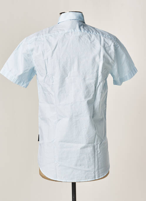 Chemise manches courtes bleu CAMBE pour homme