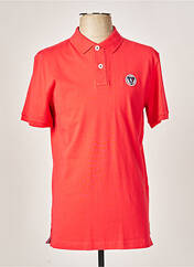 Polo rouge CAMBE pour homme seconde vue