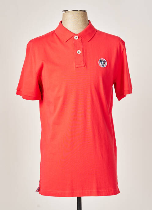 Polo rouge CAMBE pour homme