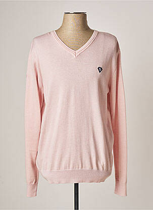 Pull rose CAMBERABERO pour homme