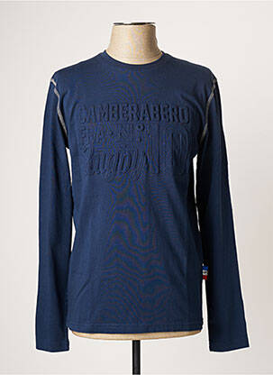T-shirt bleu CAMBERABERO pour homme