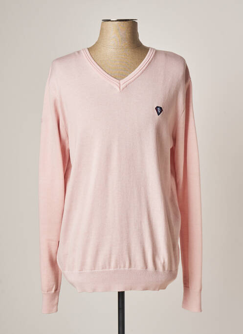 Pull rose CAMBERABERO pour homme