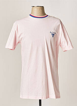 T-shirt rose CAMBE pour homme