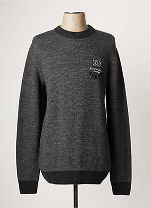 Pull gris CAMBE pour homme