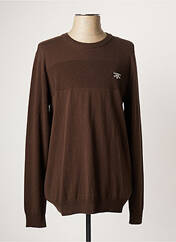 Pull marron CAMBE pour homme seconde vue