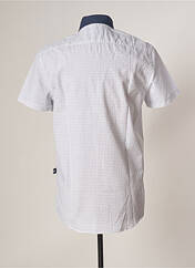 Chemise manches courtes blanc CAMBE pour homme seconde vue