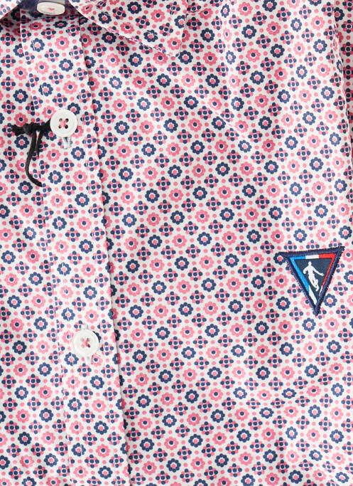 Chemise manches courtes rouge CAMBERABERO homme