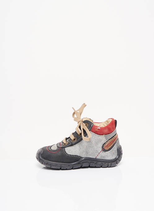 Bottillons gris NOËL pour garçon