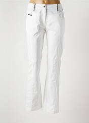Pantalon droit blanc JAC JAC pour femme seconde vue