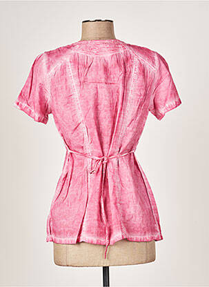 Chemisier manches courtes manches courtes rose JAC JAC femme