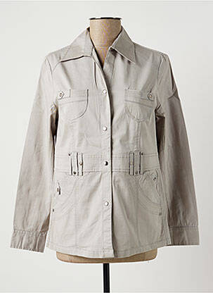 Veste casual poches gris JAC JAC femme