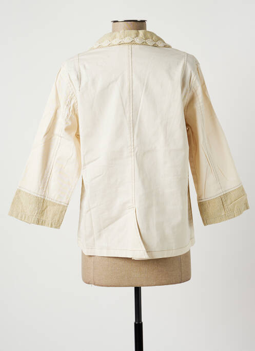 Veste casual beige JAC JAC pour femme