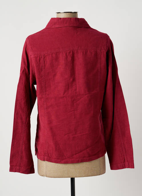 Veste casual rouge JAC JAC pour femme