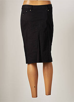 Jupe mi-longue taille normale noir EVER EASY BY JAC JAC femme