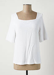 Pull blanc YEST pour femme seconde vue