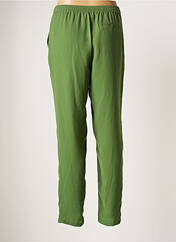Pantalon droit vert MD'M pour femme seconde vue