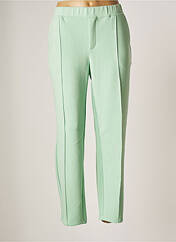 Pantalon droit vert YEST pour femme seconde vue