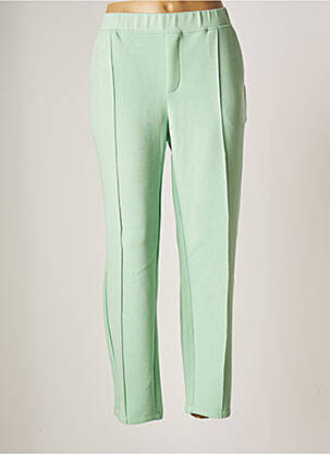 Pantalon droit vert YEST pour femme