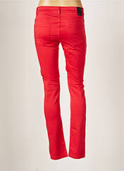 Pantalon slim rouge LA CIBLE ROUGE pour femme seconde vue