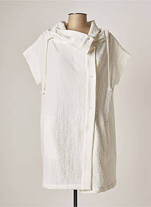Veste casual blanc KOKOMARINA pour femme