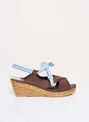 Espadrilles marron LORMY pour femme seconde vue