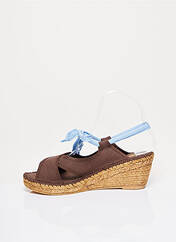 Espadrilles marron LORMY pour femme seconde vue