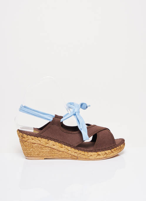 Espadrilles marron LORMY pour femme