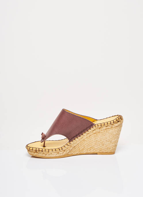 Espadrilles marron LORMY pour femme