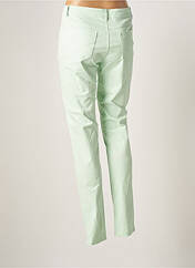Pantalon slim vert YOULINE pour femme seconde vue