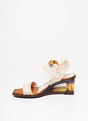 Sandales/Nu pieds beige HISPANITAS pour femme seconde vue