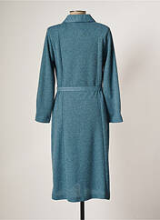 Robe mi-longue bleu ISA COUTURE pour femme seconde vue