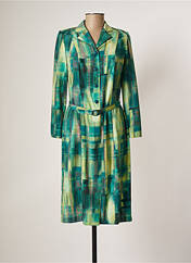 Robe mi-longue vert LISA CHESNAY pour femme seconde vue