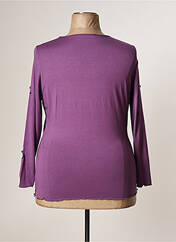 T-shirt violet JEAN GABRIEL pour femme seconde vue