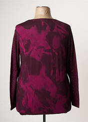 T-shirt violet FRANK WALDER pour femme seconde vue