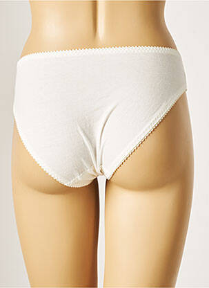Culotte tissage dentelle jaune MANAÏS femme